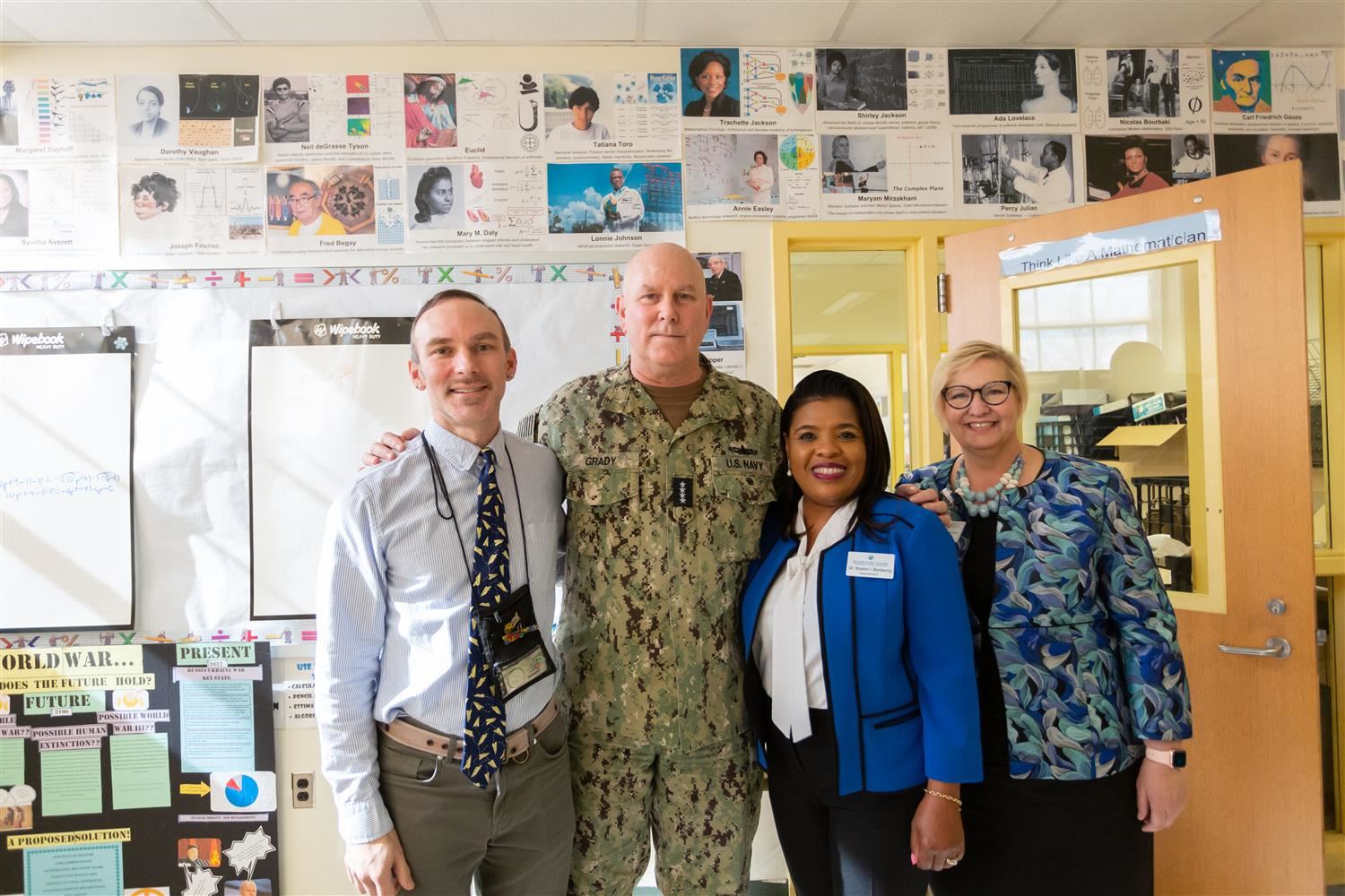  Admiral Grady and NPS Staff